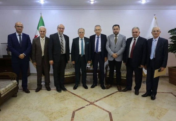 News: Meeting of the Minister of Higher Education and Scientific Research with a Delegation from Al Andalus University for Medical Sciences
